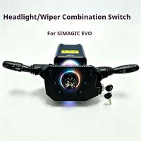 Simulator Racing Game Steering Wheel Key Start Turn Signal Wiper Switch for ETS2 For SIMAGIC Alpha EVO