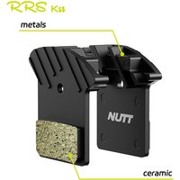 Nutt Bicycle Hydraulic Disc Brake Pad Semi Metal Resin Heat Dissipation Scooter For Nutt Oil Avid Bd1 Bd3 E9