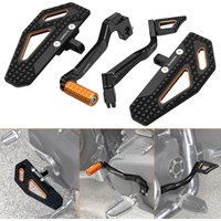 Motorcycle Floorboards/Brake Pedal/Shift Lever for Harley Fat Bob FXDF 2008-2017 Low Rider FXDL 93-12 2016-2017 Wide Glide 10-17