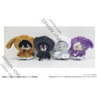 Bungo Stray Dogs Cosplay Mascot Pendants Dazai Osamu Sigma Gogol Fyodor D Anime Cotton Keychain Official Genuine Kawaii Gifts