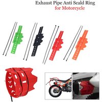 AliExpress NONE Universal Dirt Pit Bike Exhaust Muffler Silencer Protector Guard for Motocross Motorcycle Exhaust System Protector