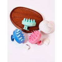 Hair wash brush, silicone scalp massage comb, soft body massage brush, beauty and hairdressing tool, shower SPA comb