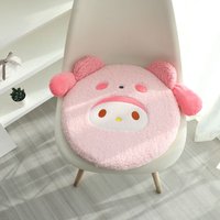 My Melody Inspired Floor Cushion Kawaii Anime Character Memory Foam Seat Cushion for Desk Chair Wheelchair Travel Gift wholesale