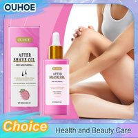 After Shave Oil Soft Relieve Dry Redness Repair Sensitive Moisturizing Smooth Strawberry Vanilla Hair Removal Soothing Body Oil
