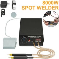 8000W Battery Spot Welder , DIY Welding Machine Kit, High-Power Spot Welder With Nickel Strip For 18650 Battery Packus Plug