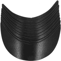 10 Pcs Hat Brim Accessories Peaked Visor Cap Shaper Insert Caps Liner Sun Inserts for Baseball Brims