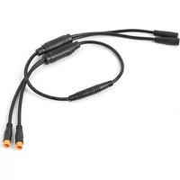 AliExpress MABPPEW 3Pin Waterproof Signal Sensor Y-Splitter 1T2 Cable Connector for BAFANG BBS01B BBS02B BBSHD Electric Scoote Bicycle Cord