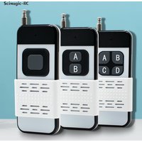 1527 Learning Code Remote Control 433Mhz Wireless RF Module 1/2/4CH Long Range 50-100m For Lamps Lights Gate Door