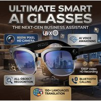 2026 New 8K HD AI Smart Glasses Men Chat GPT 8MP Camera Bluetooth Call AI Translation Voice Assistant Control Sunglasses Women