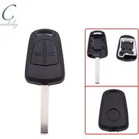 Cocolockey Remote Key Shell for VAUXHALL Opel Astra H Corsa D Zafira B 2Button Car Keys Fob Blank Uncut HU100 Car Accessories