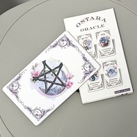 Ostara Oracle Deck 20 Pcs Oracle Cards, Inspirational Altar Deck To Recieve Divine Messages 12*7cm