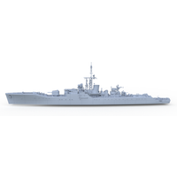 MRY-SFW SSC629-A 1/700 Military Model Kit HMS Whitby Class Frigate Full Hull Miniature Static Model