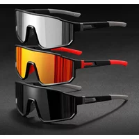 AliExpress NONE Men's Oversized Cycling Glasses for Men Bicycle Windproof Colorful Coating Sunglasses Outdoor Sports Motorcyc