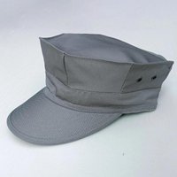 American Military Fan Gray Tactical Octagonal Hat For Training Duck Tongue Hat For Men Flat Top Baseball Cap