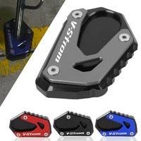 Motorcycle Kickstand For Suzuki Vstrom 800DE V-strom 800 DE 1050 XT 22-23 Foot Side Stand Enlarger Pad Extension Support Plate