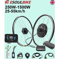 AliExpress ESOULBIKE ebike Kit 36V 250W Front wheel hub motor Electric Bike Conversion Kit 48V 1500W 1000W 500W Casseette Disc / V-Brake