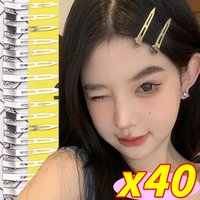2~40pcs Professional Salon Stainless Hair Clips Hair Styling Tool DIY Hairdressing Hair Root Fluffy Hairpins Barrette Accessorie