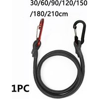 Outdoor Elastic Rope 30-210cm Rope with Snap Ring Hook Canoe Bicycle Luggage Packing Rope Travel Accessories