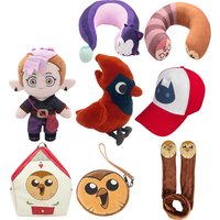 Anime King Luz Amity Hunter Cosplay Plush The Owl Cosplay Cartoon Mascot Birthday Xmas Gift Fantasy Soft Stuffed Dolls Adult Kid