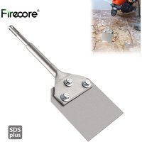 FIRECORE SDS Plus Meißel-Bodenschaber, 10,2 cm breit, für Fliesen, Thinset Scaling Meißel, Wandschaber, funktioniert mit SDS Plus Bohrhammer