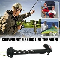 professional fishing tool Magnetic Fly Threader,Fast Fly Fishing Line Threader Tool, Portable Fishing Line Knotter for Fly Tying