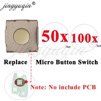 50/100pcs Repair Tactile Tact Push Car Key Micro Button Switch For Renault Espace Laguna Duster Logan Dacia Sandero Clio Kangoo