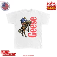 New Arrival Geese Band Country Cowboy For Fan Inspired T shirt S 5XL SALE vintage Washed Top For Everyday Wear Versatile Unisex