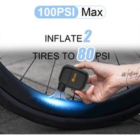 AliExpress UZI&TIRE INFLATOR Mini Portable Electric Pump for Bike Cordless Tire Inflator For Bicycle Cordless Tire Presta Schrader Valve