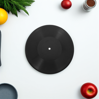 Vintage Wall Vinyl Records Decor Plastic Record Disc Wall Hanging for Home Bar Cafe Shop Decorative Vinyl Records Retro Style