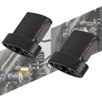 Motorcycle Mini 3-Led Light Rear Turn Signal Indicators E-Mark Amber Blinker Lamp For Harley Sportster XL 883 1200 48 1992-2022