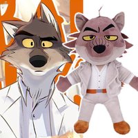 The Bad Guys Mr Wolf Plush Toys Kawaii Wolf Snake Piranha Plushie Cute Anime Animal Stuffed Dolls ot Around The Movie xmas Gift