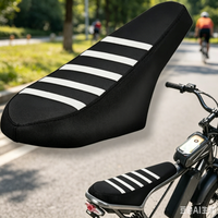 1 Pc Seat Cover For Ridstar Q20 Electric Motorcycle Pvc Sunscreen Heat-insulating Waterproof Seat Cushion Protection Cover