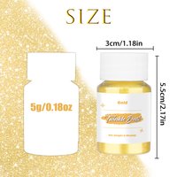 Cake Decorating,Shimmer Metallic Cake Dust,Coloring Powder for Baking,Fondant,Chocolate,Candy, Drinks,Cookies Decoration