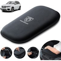 Suede Car Center Console Armrest Pad Universal Soft Memory Foam Armrest Box Cushion For Peugeot 308 3008 206 307 207 208 407 508