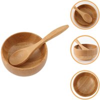 2pcs mini mask mixing bowl set,DIY mask mixing spoon skin care tool, mixing spatula tool to use with mask bowl
