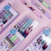 Korea Pop Girl Press Erasable Gel Pens 0.5mm High-Value Cute Retractable Pens Creative Student School Stationery Supplies