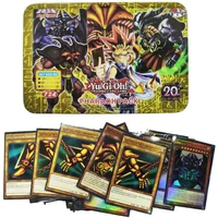 Yu-Gi-Oh Deck 724 PHARAOH PACK English Holographic Game Collection Card Golden White Dragon Duel with White Iron Box