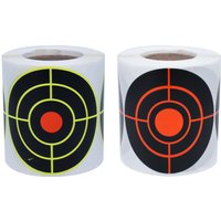 100/200pcs Roll 3" Inch Adhesive Shooting Stickers Splatter Targets Stickers Range