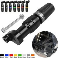 GSX1300R Universal Exhaust Sliders Motorcycle CNC Crash Pads Crash Frame Protector For SUZUKI GSXR 1300 Hayabusa GSX-R1300