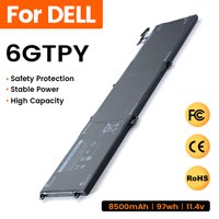 6GTPY Battery for DELL XPS 15 9570 9560 7590 and DELL Precision 5520 5530 Series Notebooks 11.4V 97WH 100% Tested