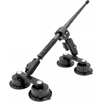 Suction Car Mount for Insta360 x5,x4, x3, x2, One RS,R for GoPro Camera Suction Mount Kit for Action Cameras Selfie Stick