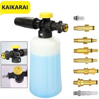 Snow cannon foam car wash gun suitable for Huter Nilfisk Parkside Lavor Karcher K2 K3 K4 K5 K6 K7 water gun high pressure washer