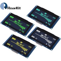 2.4" 2.42 inch 128x64 OLED LCD Display Module SSD1309 12864 4 Pin IIC I2C Serial Interface for Arduino UNO R3 C51