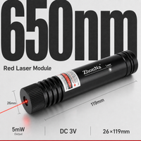 ZhonNa 660nm200 Rotes Laserlinien-Positionierungsmodul Horizontale Kreuzlinien USB-Ladekabel Holzbearbeitungsmaschinen-Teile Industrie