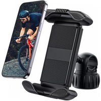 AliExpress NONE Bike Motorcycle Rearview Mirror Phone Mount Holder Handlebar Cradle Clip For iPhone Xiaomi Samsung 360° Rotation 4-7