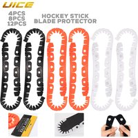 UICE 4/8/12pcs Hockey Stick Blade Protector Ice Hockey Accessories PP Material Hockey Sticks Training Practice Sports Equipment