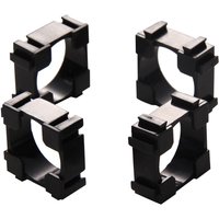 100Pcs 18650 Battery Storage Organizer 18650 Cylindrical Battery Holder Brackets Plastic Case Box Accessories