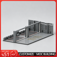 5360 Pcs MOC Space War Venator Hangar Battle Scene Model Creative DIY Assembly Educational Toy Birthday Christmas Special Gifts