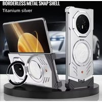 Aluminum Alloy Magnetic Elastic Snap Case For Honor Magic V3 360° Rotating Shockproof Heat Dissipation Case For Honor Magic V5