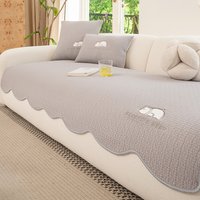 Ice Silk Sofa Cover Summer Universal Non-slip Sofa Mat Cool Feeling Mat Cushion Sofa Towel Couch Slipcovers for Living Room Home